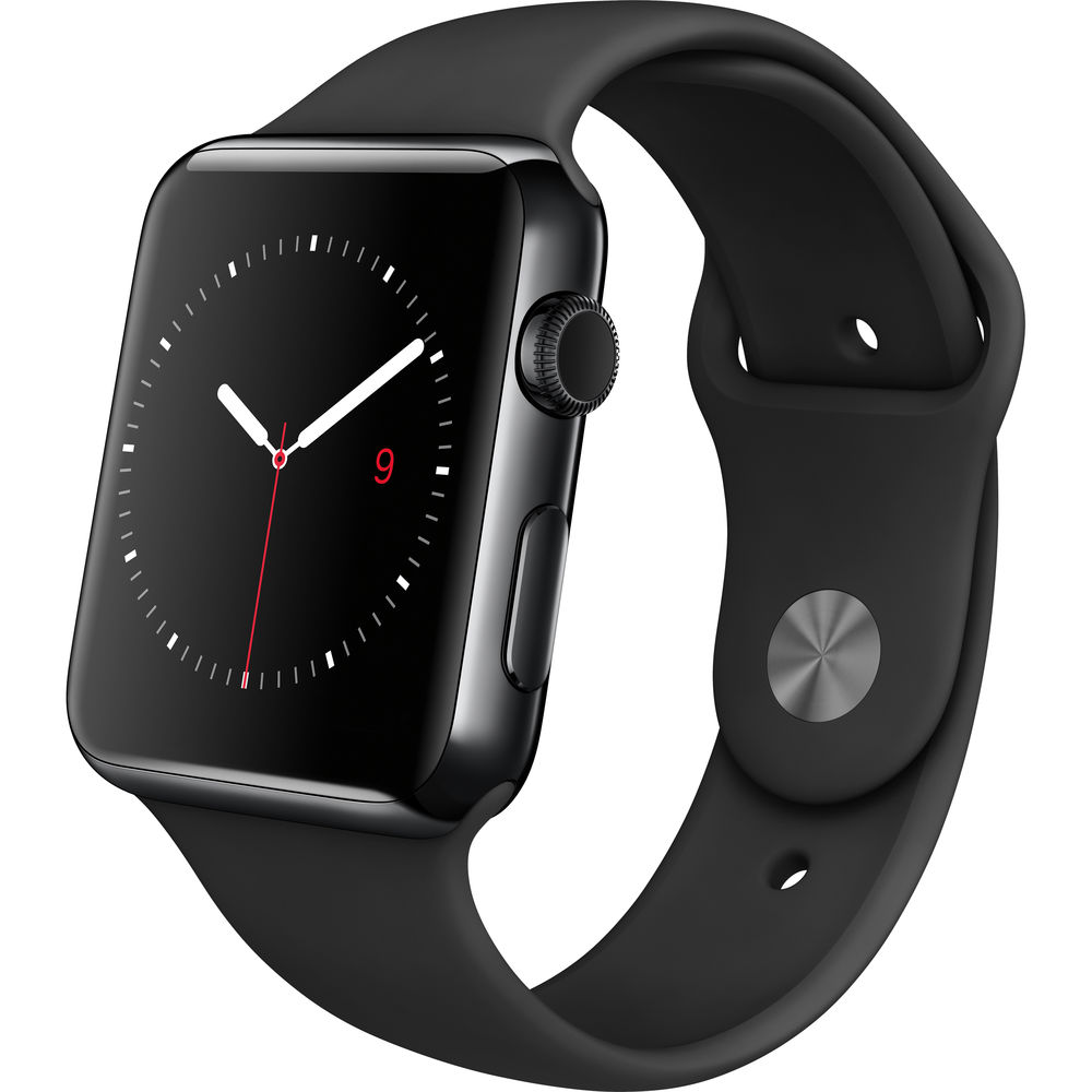 Apple Watch 42mm Smartwatch (MLC82LL/A, Space Black Stainless