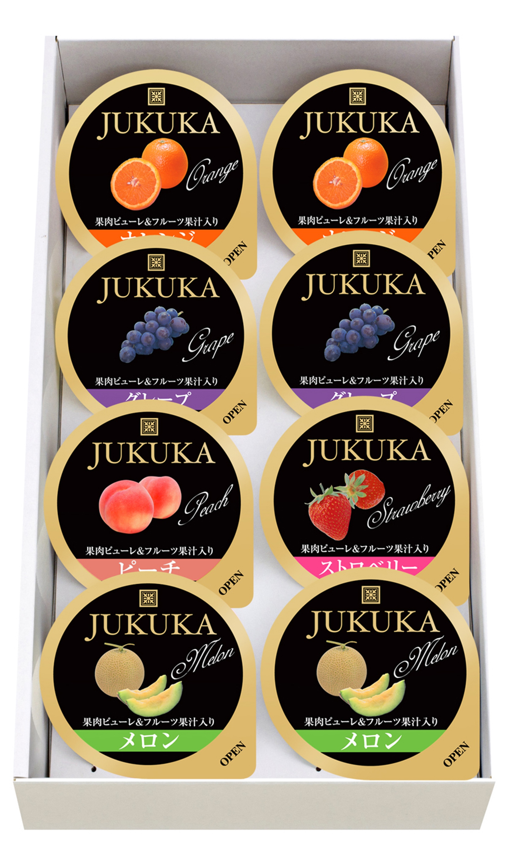 グルキン / 金澤兼六製菓 熟果ゼリーギフト（8個）