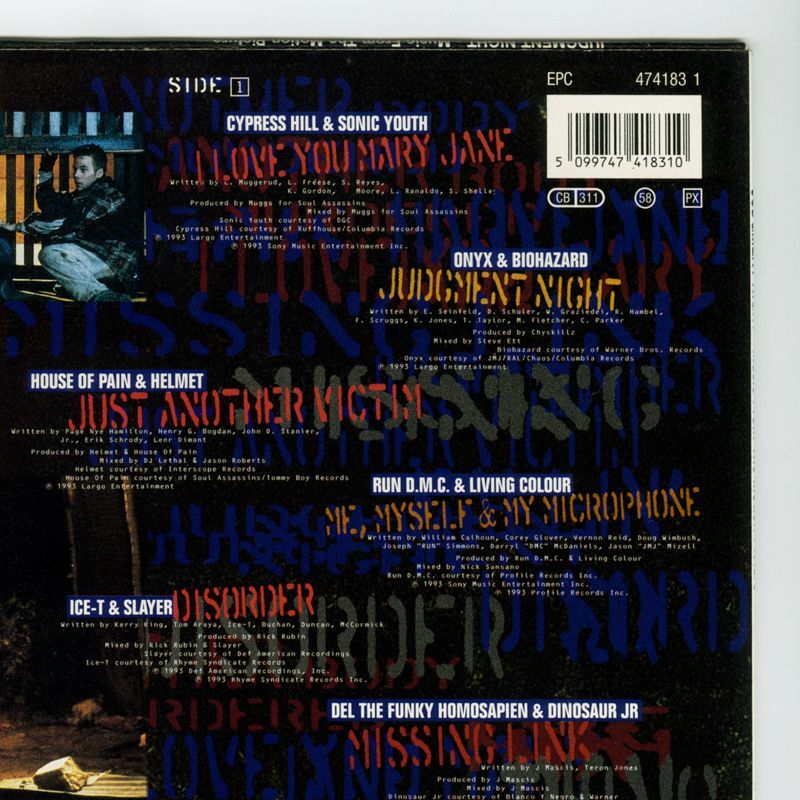 V.A. / Judgment Night (Music From The Motion Picture) [EU Orig.LP+