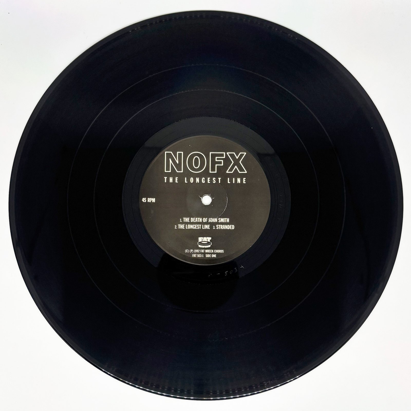 NOFX Single Album 黒レコード デジタルダウンロード付き NOFX Single