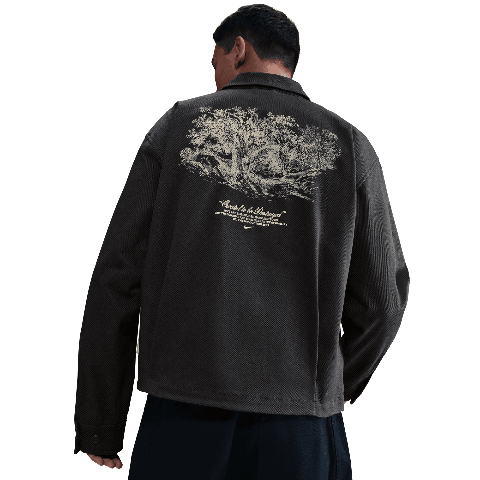 Nike Life Field Anthracite Jacket – Puffer Reds