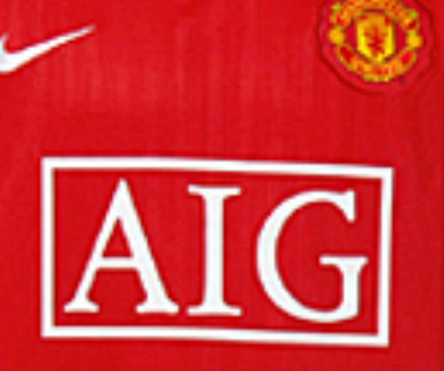 NIKE マンチェスターユナイテッド 07/08 ユニフォーム ホーム半袖