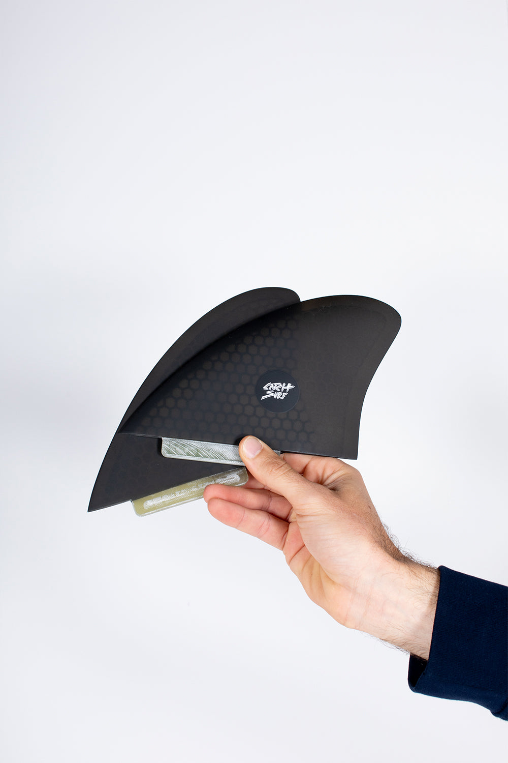 Catch Surf - RETRO FISH TWIN FIN Black Turquoise | Buy at PUKAS