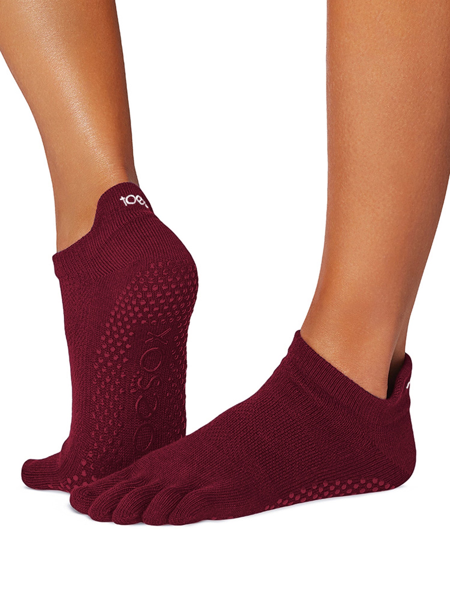 TOESOX] ローライズ（Full-Toe) グリップ ソックス / ヨガ 滑り止め