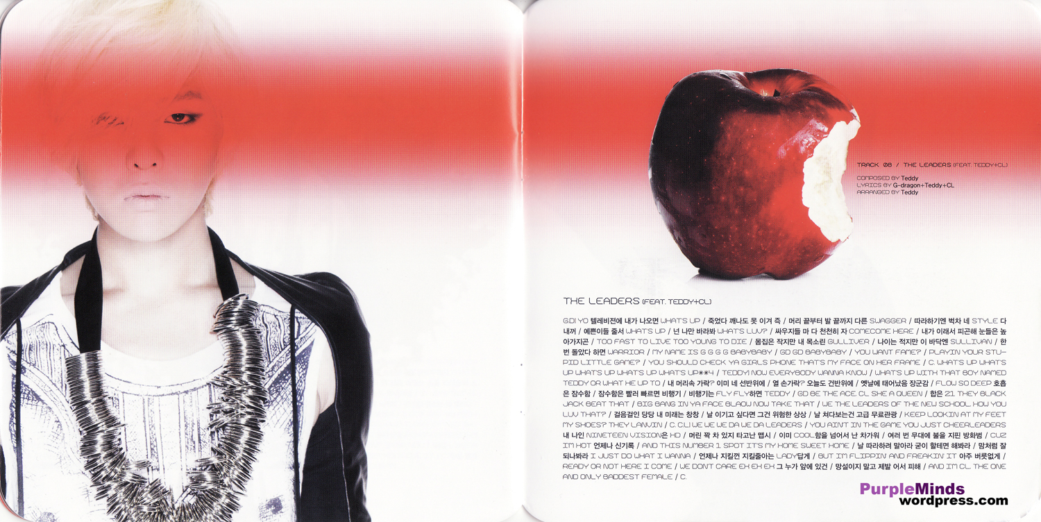 G-Dragon Heartbreaker CD + Scans | Purple Minds