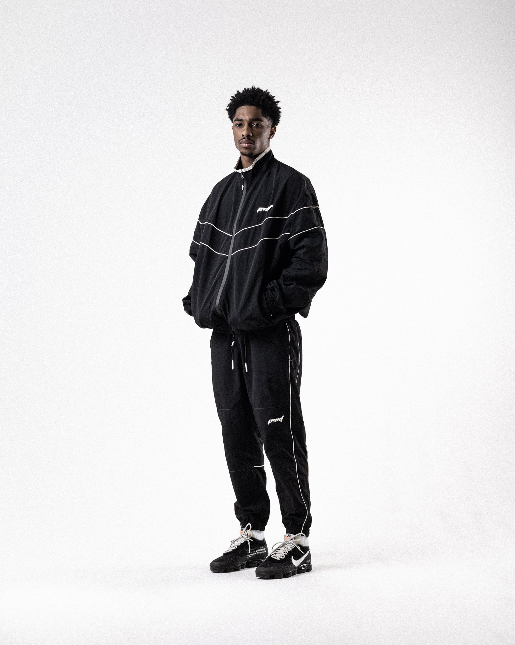 Pvot Athleisure Nylon Premium Line Jacket (Black)