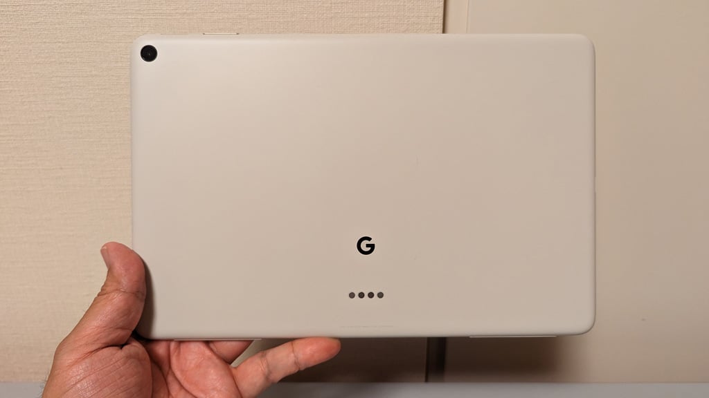 Google Pixel Tablet ベージュ 充電ドック 純正ケース付き Google