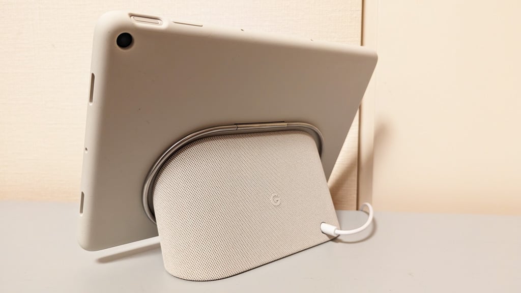 Google Pixel Tablet ベージュ 充電ドック 純正ケース付き Google
