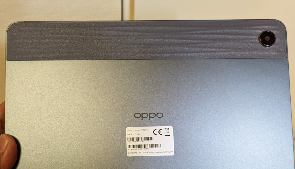 薄くて軽いが音がいい！ 10.3インチタブレット「OPPO Pad Air