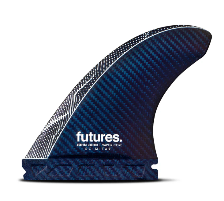Futures JJF Scimitar Vapor Core Thruster Surf Fins | Pyzel Surfboards