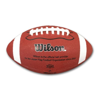 在庫限り］【ゴムボール】ウィルソン JFFJD ジュニアサイズアメフト