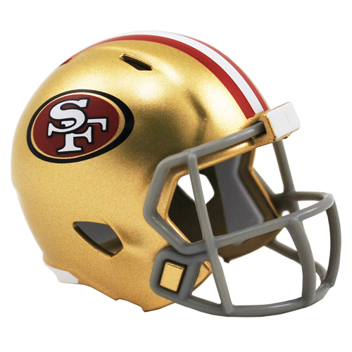 リデル NFL ポケットサイズヘルメット 49ers│アメフト用品専門店 QB