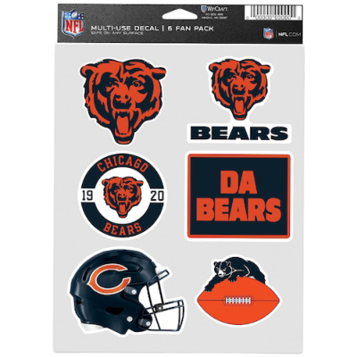 ウィンクラフト NFL マルチユースディキャル ベアーズ│アメフト用品