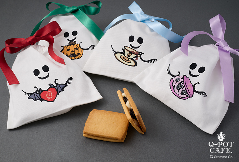 愉快なオバケちゃんのスイーツ巾着バッグが今年もQ-pot CAFE.に登場