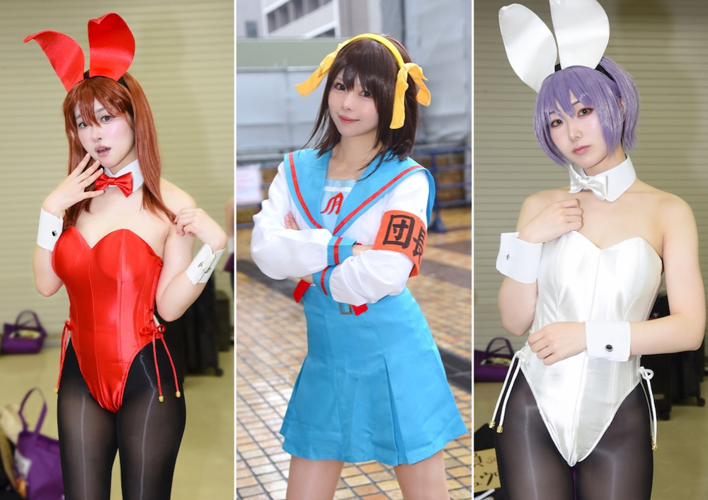 WS みくるをプロデュース ハルヒ 夏の眼福 ハルヒ&みくる PR 4枚セット