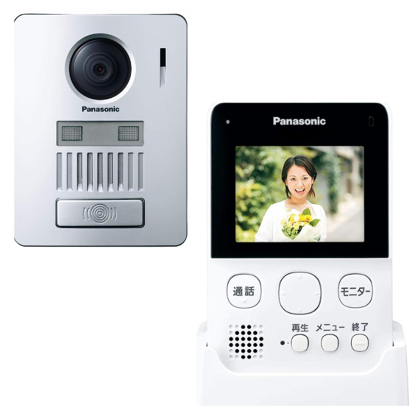 パナソニックTVドアホン 完全無線で工事不要 | 無線チャイム専門店 QQベル