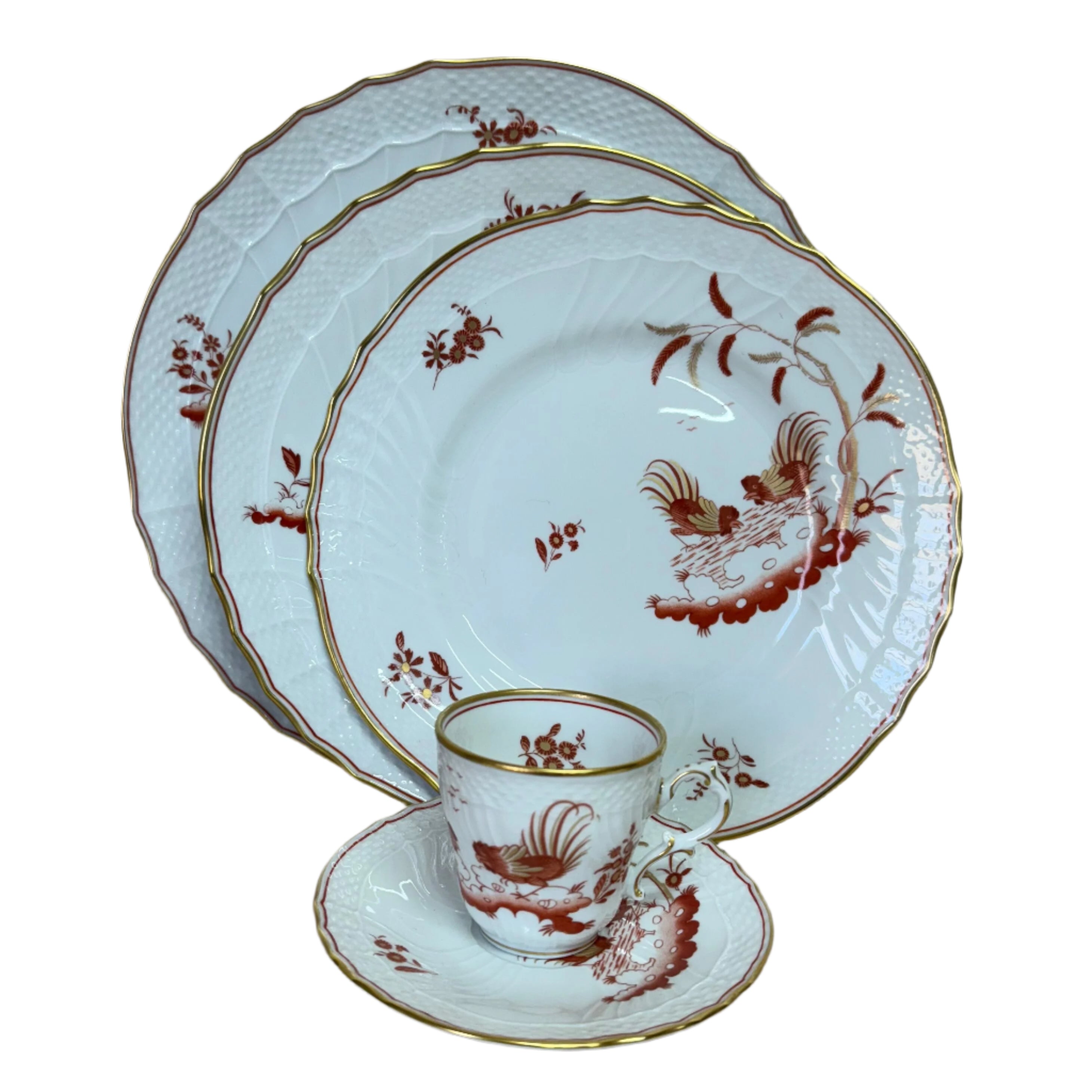 Richard Ginori Galli Rossi 5 pc Dinner Place Setting