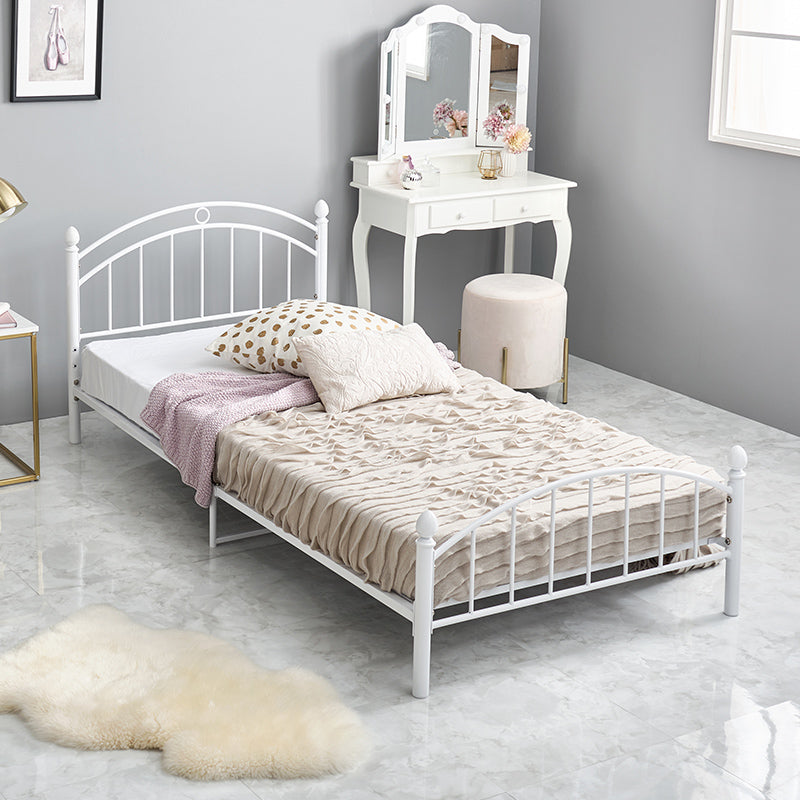 姫系アーチ型パイプベッド 高さ調節2段階（フレーム単品orマットレス