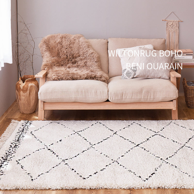 ウィルトン織ラグ BOHO ベニワレン 約133×190cm【約1.5畳】ベニワレン