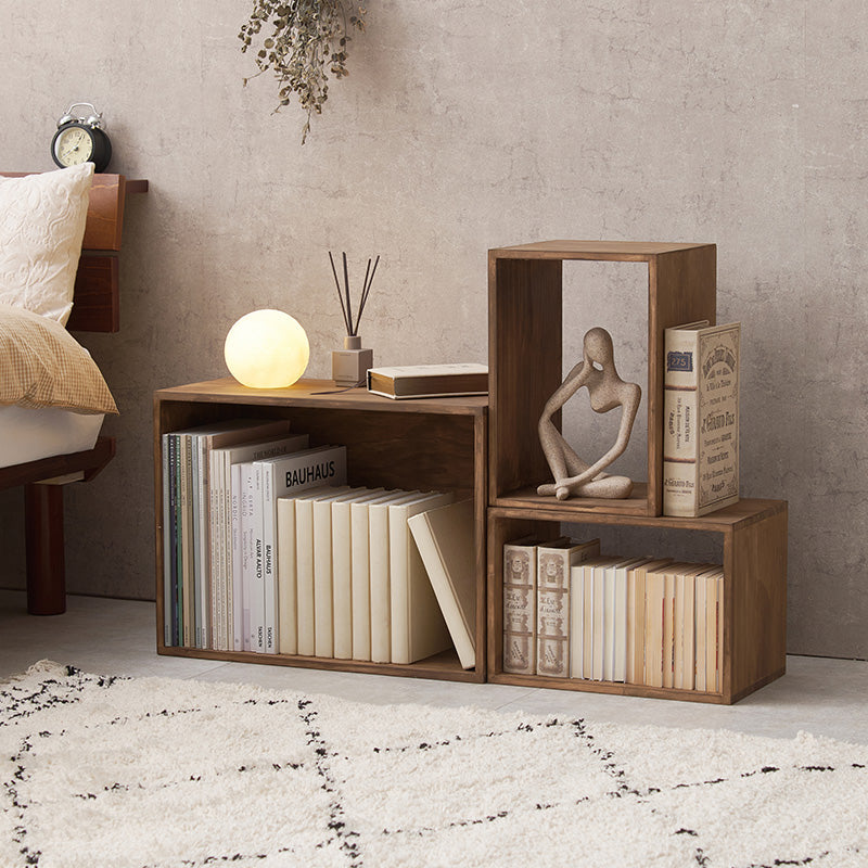 収納ボックス3個セット 天然木無垢材 完成品 pine | オープンラック