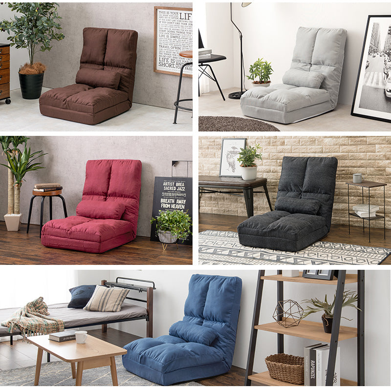 ハイバック3WAY ソファベッド 1人掛け [幅60] 14段階リクライニング