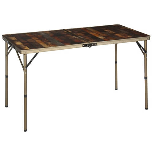 ヴィンテージライン 折りたたみテーブル 120×60cm ｜商品｜QUICKCAMP