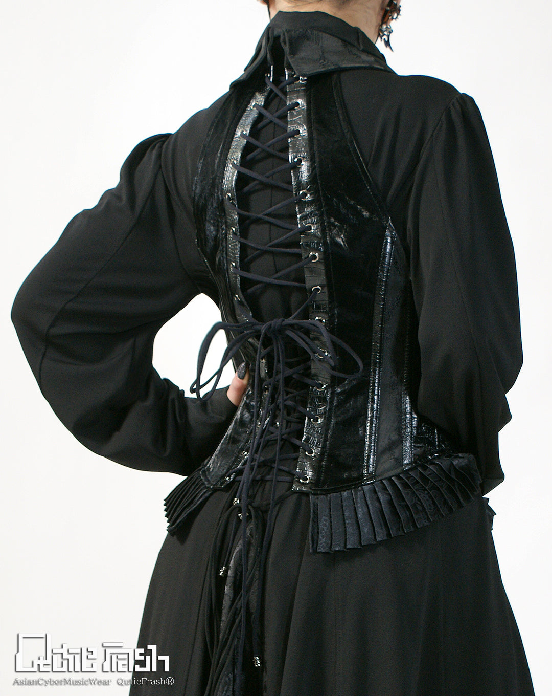 9800】後ろ編み上げコルセット – Qutiefrashアメリカ村WebShop