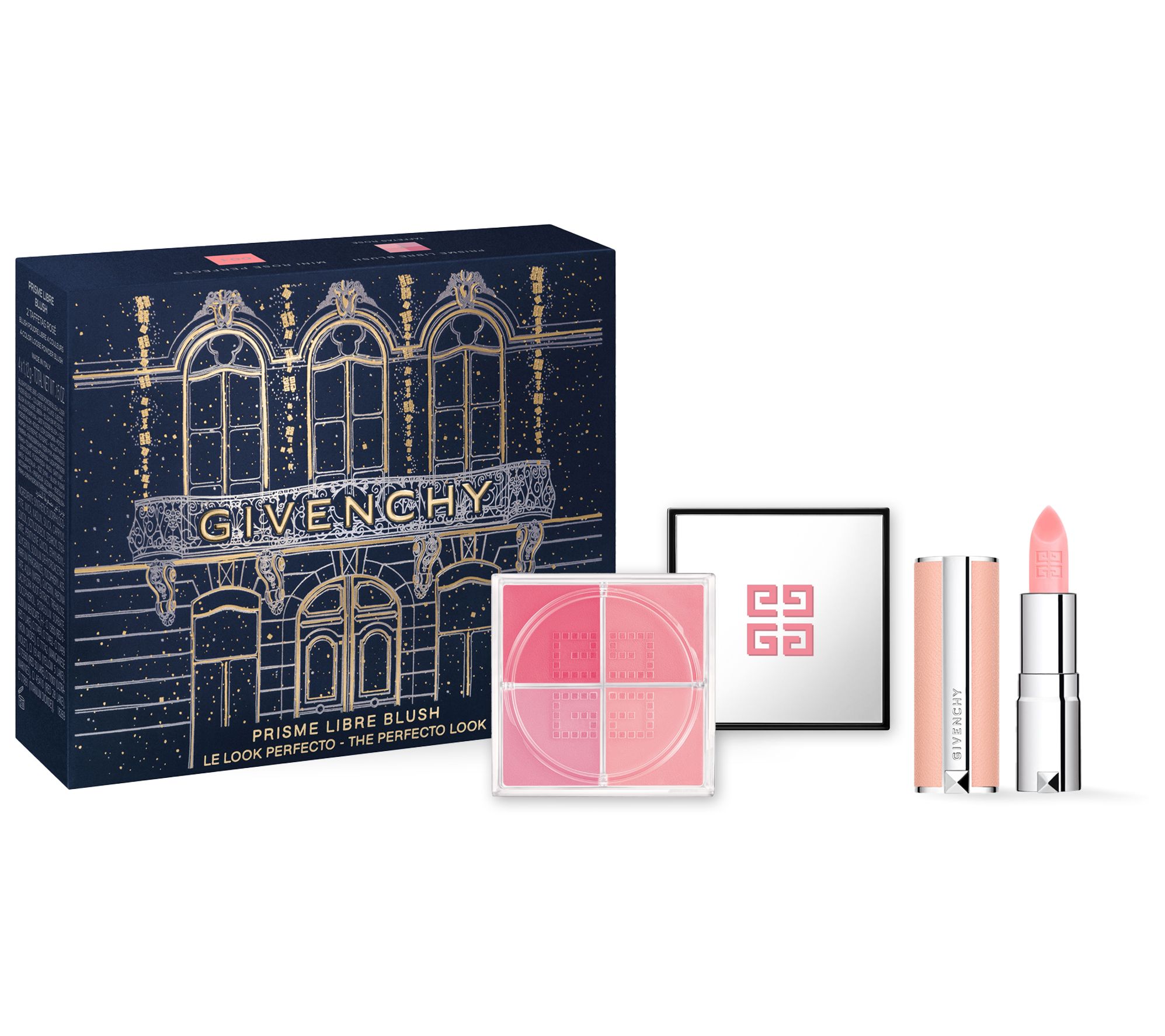 Givenchy Prisme Libre Blush & Perfecto Mini Lip - QVC.com