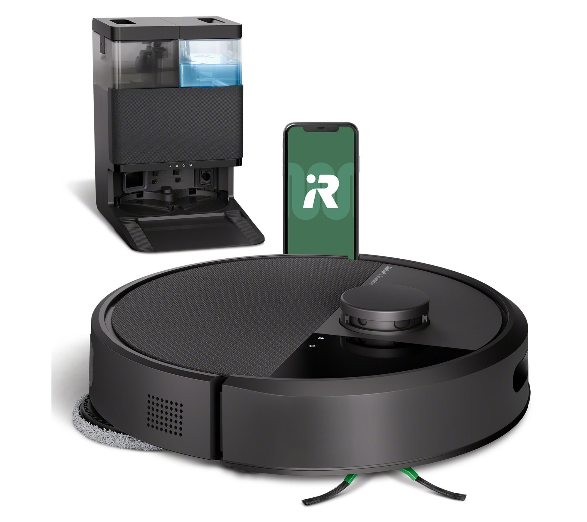 iRobot Roomba Plus 405 Combo Robot Vacuum and Mop + AutoWash - QVC.com