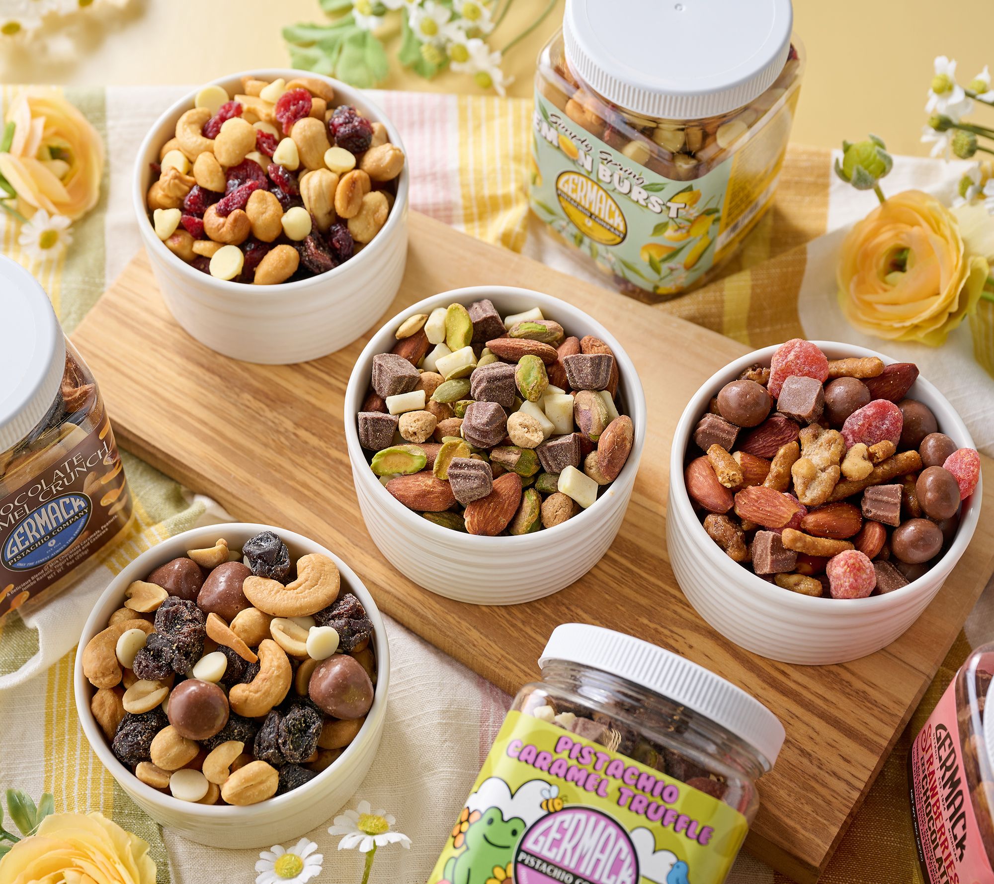 Germack (4) Jar Spring Mini's Assortment - QVC.com