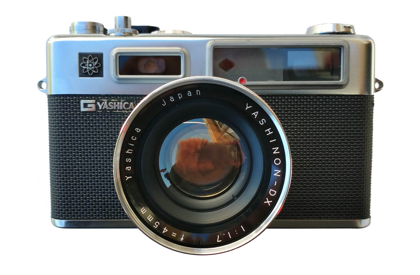 Yashica Electro 35 (from 1966) big, old-fashioned, but takes great