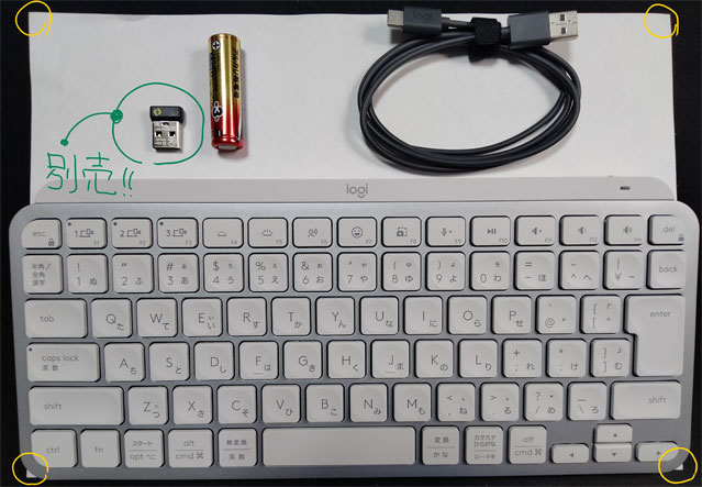 Logicool MX Keys Mini 日本語配列 + USBレシーバー MX Keys mini日本