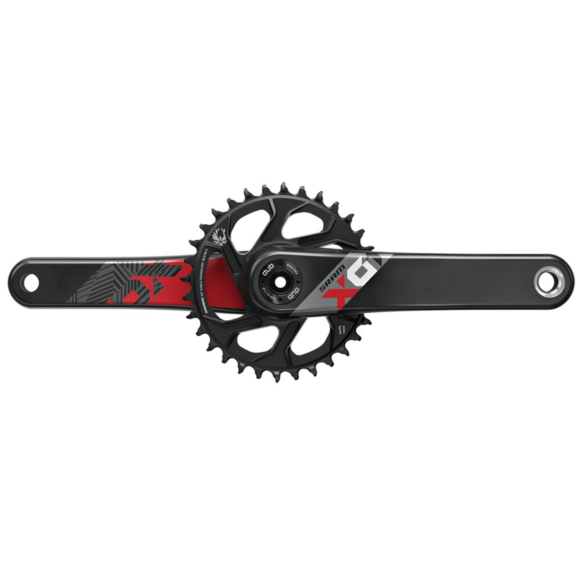 SRAM X01 Eagle BOOST DUB Crankset – RA Cycles