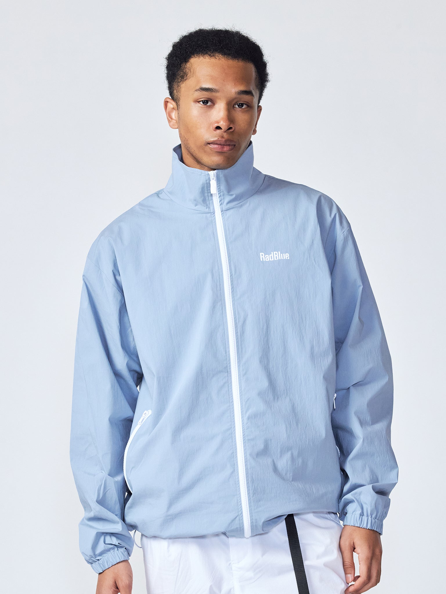 テックコットンナイロン トラックジャケット