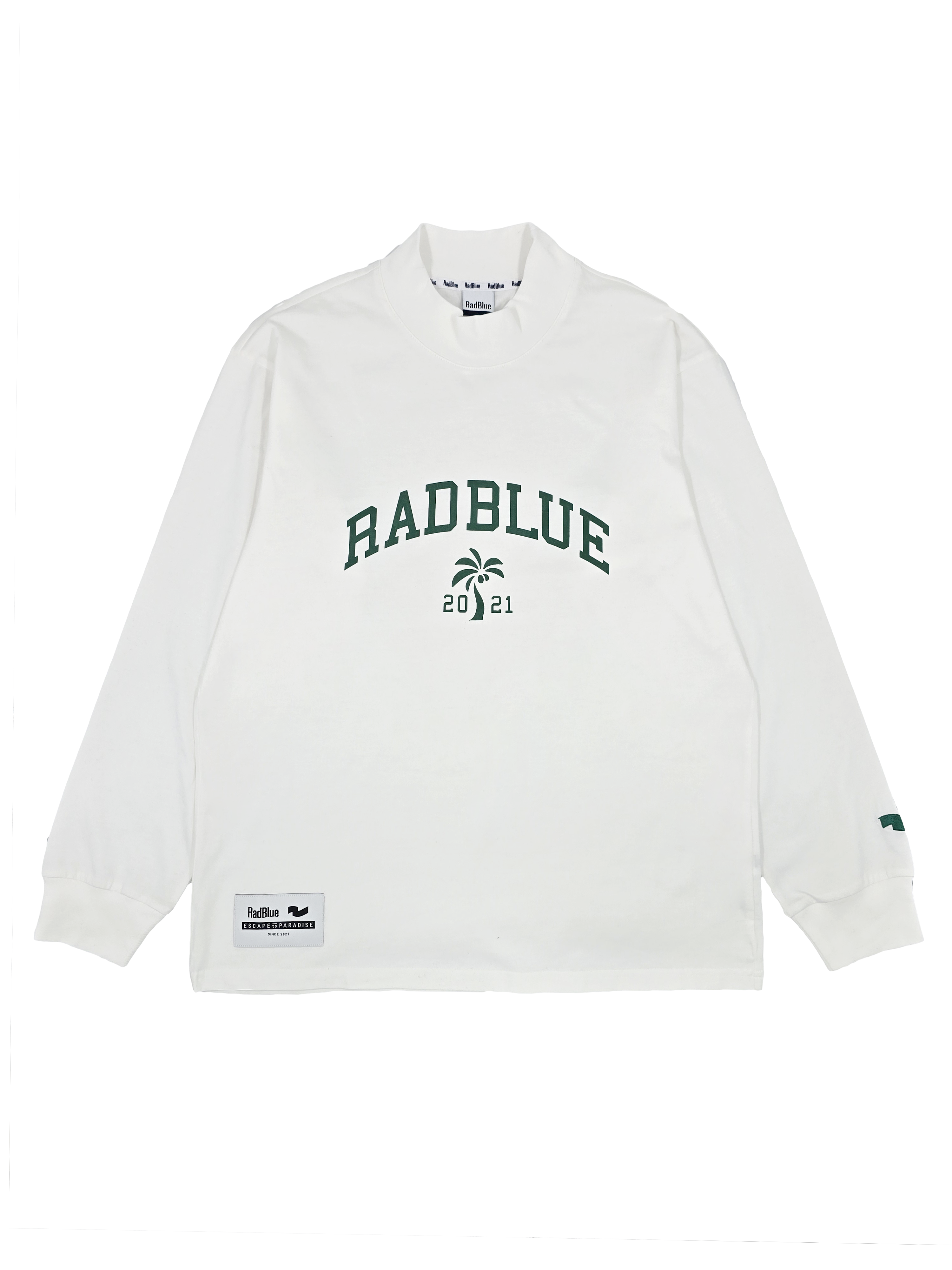 DrySilkyCotton モックネックロングスリーブ