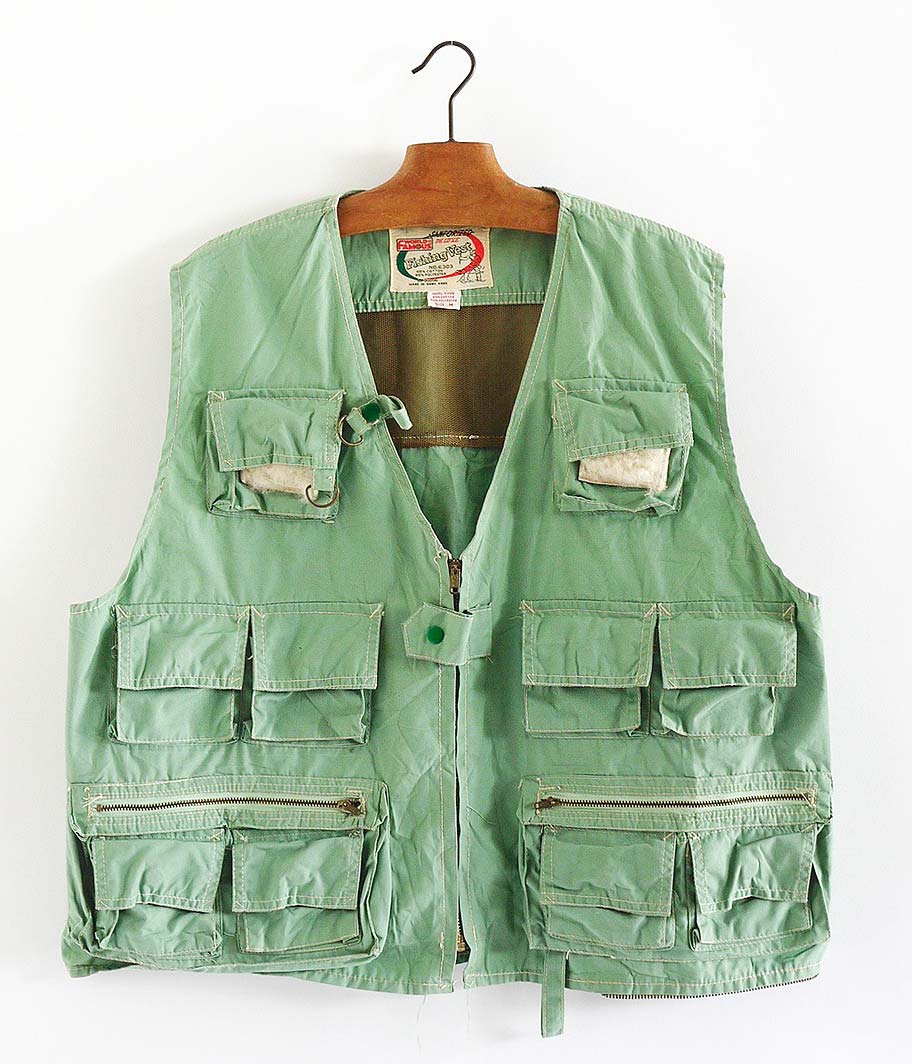 70's-80's ビンテージフィッシングベスト - Fresh Service NECESSARY