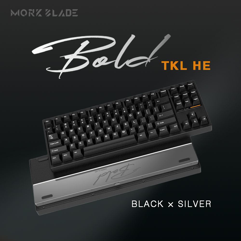 MorkBlade BLACK / SILVER ラピッドトリガー キーボード