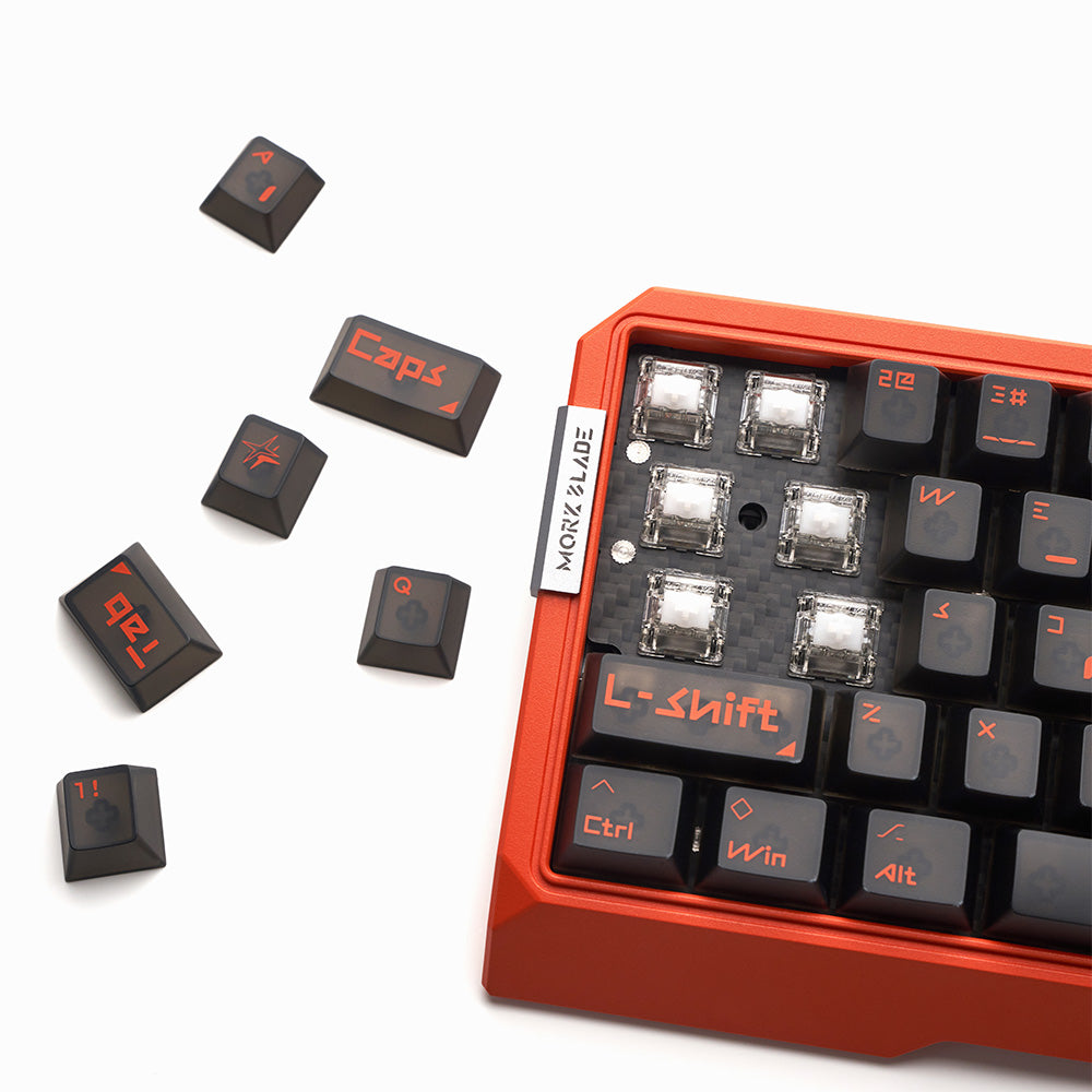 MorkBlade MK60 Orangeラピッドトリガーキーボード