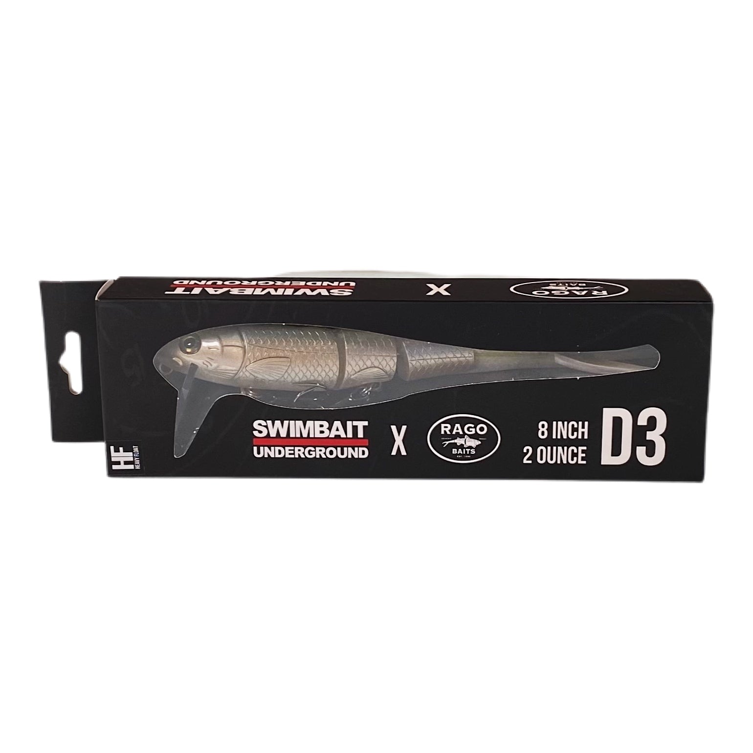 Swimbait Underground X Rago Baits D3 