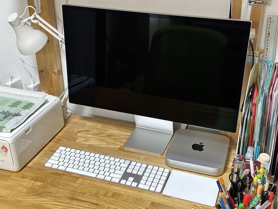 Mac mini 2023：セットアップ決行中。 - now and then