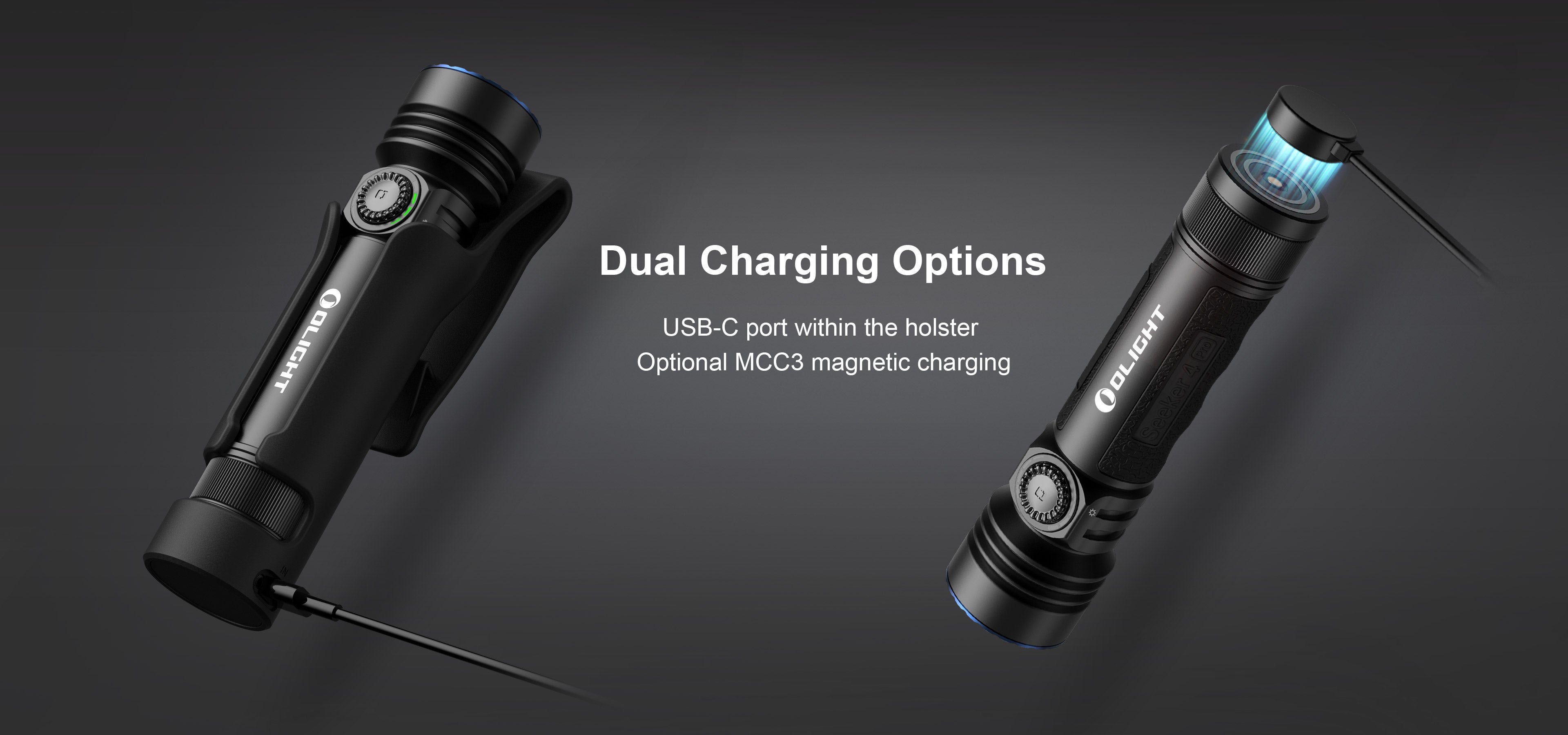 OLight Seeker 4 Pro High Power Flashlight – Rainman Merchandising