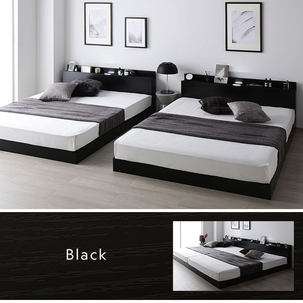 LED照明＆棚付き 連結ローベッド 『Famite ファミーテ』/ ワイドキング