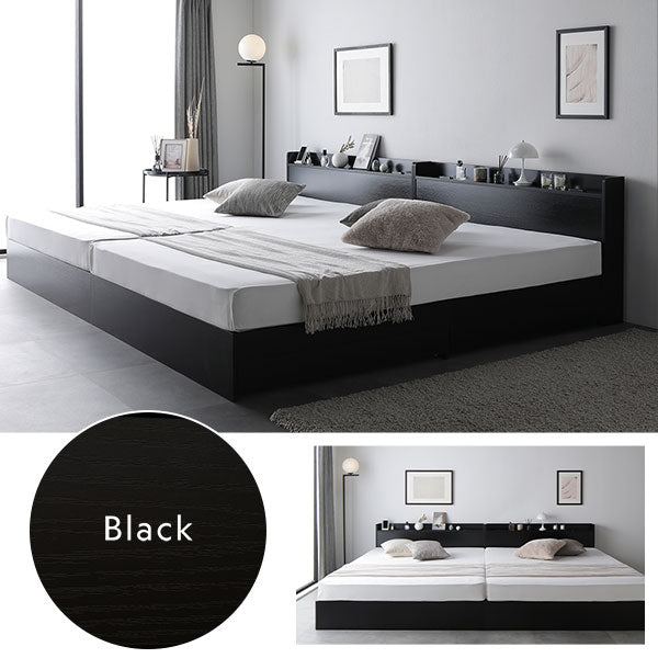 引き出し収納付きベッド『Absol アブソル』2台セット/ 最大幅は280cm