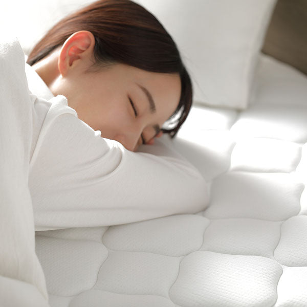 快適 3ゾーンポケットコイル マットレス『pocke ポッケ』/腰回りを