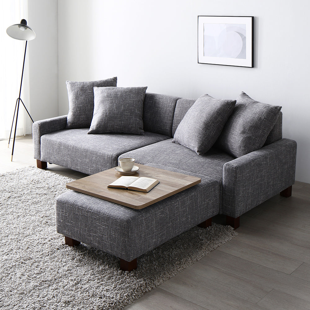 ビッグカウチソファ 『Ruarch ルアーチ』/ローカウチでお部屋すっきり