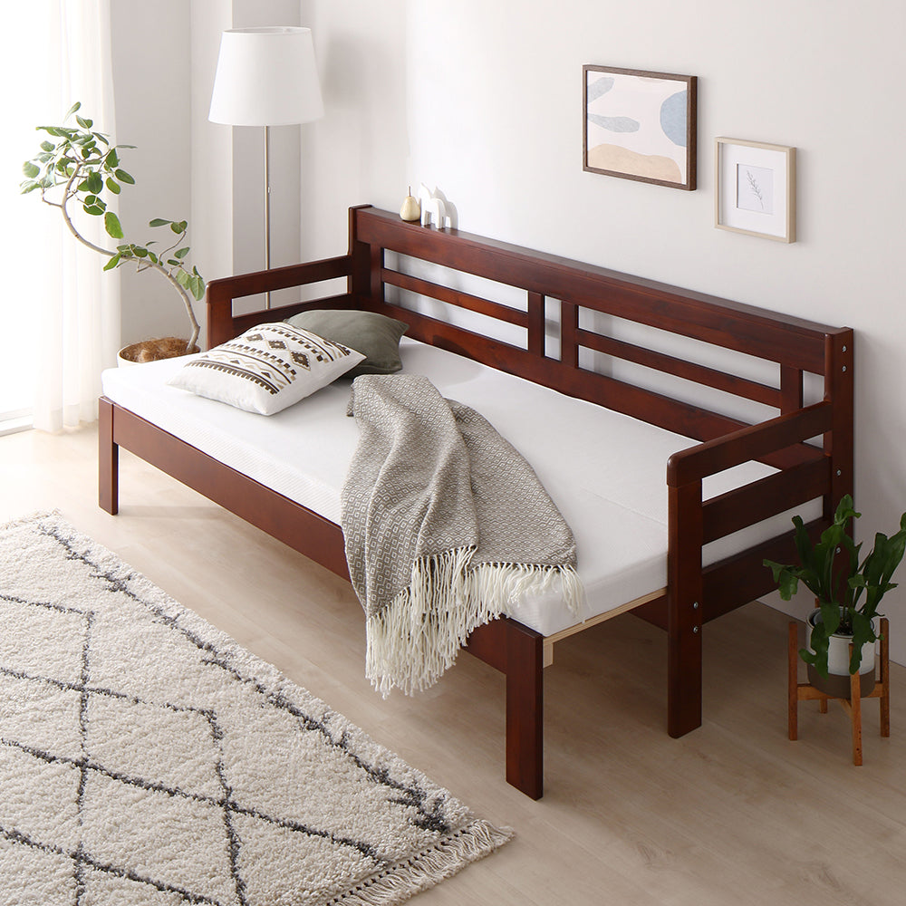 天然木 すのこ ソファーベッド / 伸縮式デイベッド – RASIK（ラシク