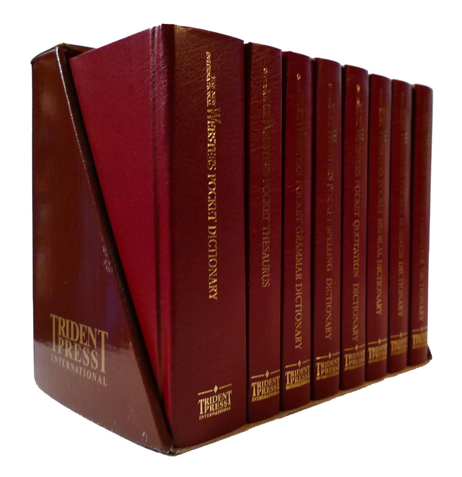 THE NEW INTERNATIONAL WEBSTER'S POCKET REFERENCE LIBRARY 8 VOLUME