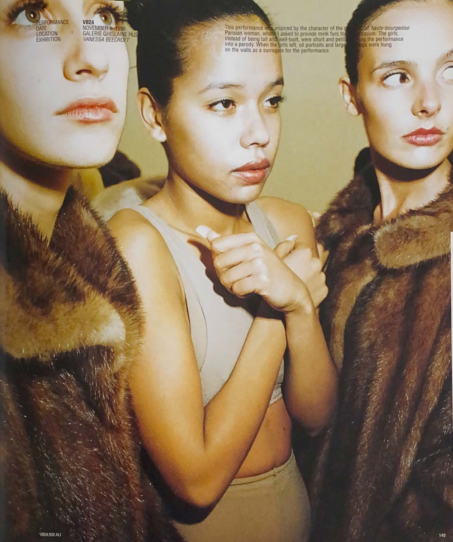 Rare Books Paris - Vanessa Beecroft Performances 1993-2003
