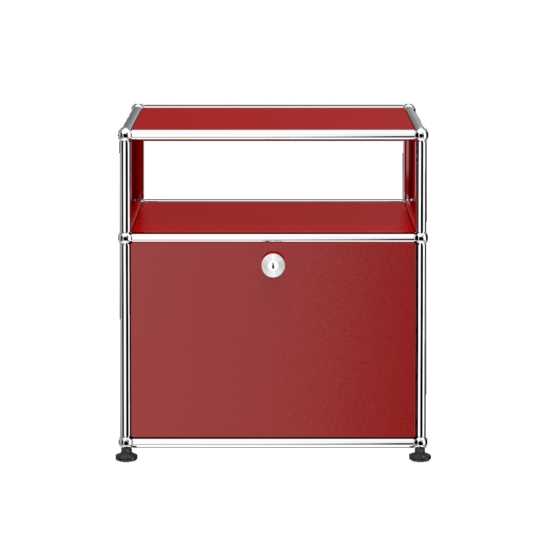 USM Haller Nightstand — P by Fritz Haller And Paul Schaerer — Rarify