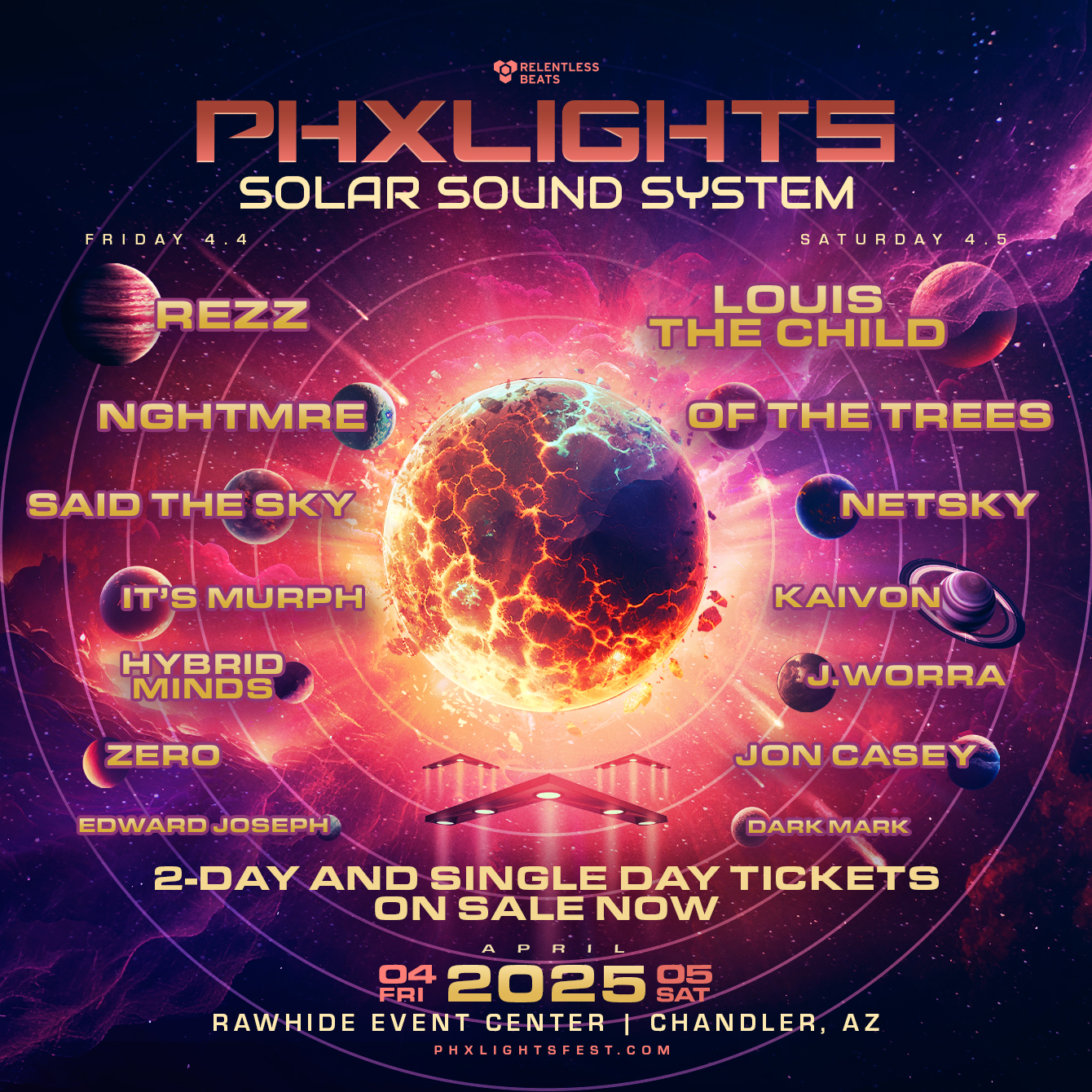 PHXLIGHTS: Solar Sound System - April 4, 2025 @ 12:00 am - 11:59